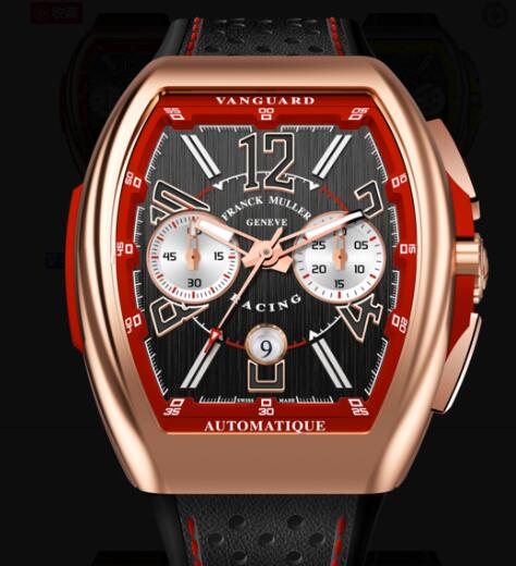 Review Buy Franck Muller Vanguard Racing Chronograph Replica Watch for sale Cheap Price V 45 CC DT RACING (ER)